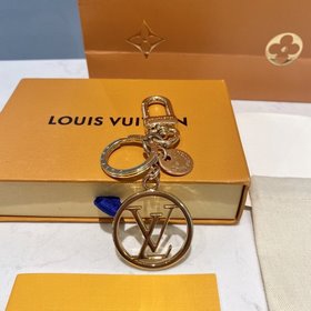 LV модель M68000 cirle полностью стальной брелок для ключей ярки
