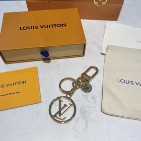 LV модель M68000 cirle полностью стальной брелок для ключей ярки