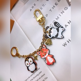 LV модель M68997AnimaI Family сумка с брелоком Семья животных Lou