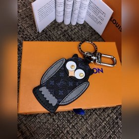 LV Модель M69482 Сумка с украшением виде совы и брелок Сережка ви