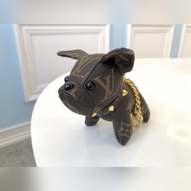 LV ограниченная серия брелок с изображением бульдога Размер： 13 ×