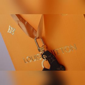 LV модель M68866 рождественское украшение Vivienne Xmas сумочка и