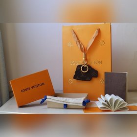 LV модель M68866 рождественское украшение Vivienne Xmas сумочка и