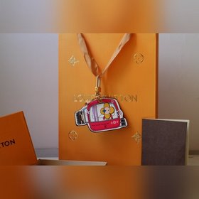 LV модель M68866 рождественское украшение Vivienne Xmas сумочка и