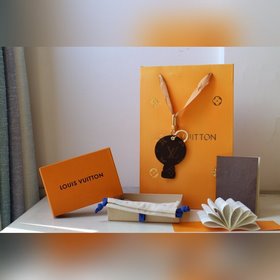 LV модель M68866 рождественское украшение Vivienne Xmas сумочка и