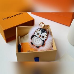 LV модель M69007 брелок для ключей В виде пингвина Кожа теленка с