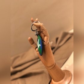 LV Брелок «Земля» Мягкий монограммный узор в сочетании с шелкогра