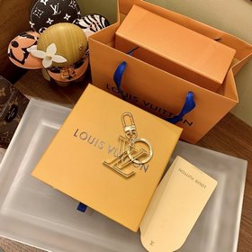 LV осенне-зимний брелок/подвеска для сумки с металлическими буква