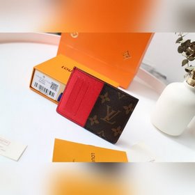LV LU NéO Карман для карт Модель M60166 Кошелек Neo из ткани Mo