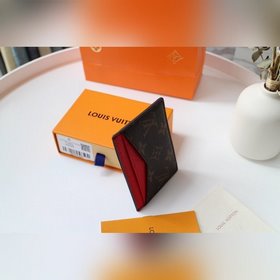 LV LU NéO Карман для карт Модель M60166 Кошелек Neo из ткани Mo