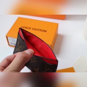 LV LU NéO Карман для карт Модель M60166 Кошелек Neo из ткани Mo