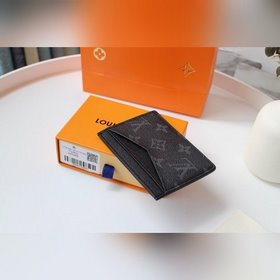 LV LU NéO Карман для карт Модель M60166 Кошелек Neo из ткани Mo