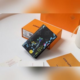LV Модель 61696 Карточный держатель из серии «Цветы» Весна-лето 2