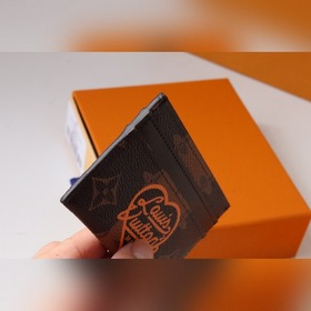 LV PORTE CARTES DOUBLE Карточный чехол Артикул： M62170 Желтый цве