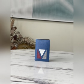 LV Артикул： M30787 Синий Кошелек Благодаря искусному инкрустацио
