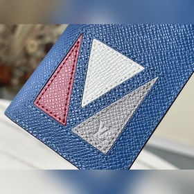 LV Артикул： M30787 Синий Кошелек Благодаря искусному инкрустацио
