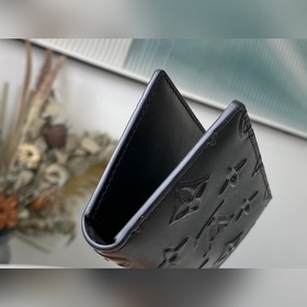 LV Артикул： M80508 Черный SLENDER Универсальный кошелек в форме 