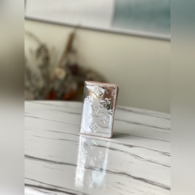 LV Артикул： M80805 Серебристый зеркальный кошелек Серия SLENDER