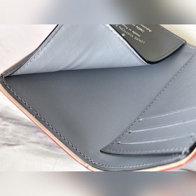 LV Артикул： M80805 Серебристый зеркальный кошелек Серия SLENDER
