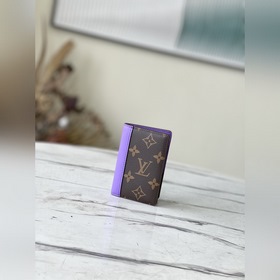 LV Модель： M81535 Фиолетовый кошелек Изготовлен из парусины, с д
