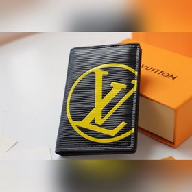 LV Карманный кошелек Модель M67904 Осенний кошелек из кожи Epi с
