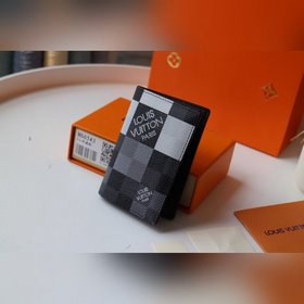 LV Карманный кошелек Артикул： N63144 Большой Карманный кошелек из