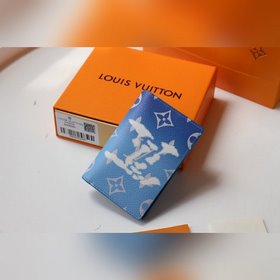 LV Карманный кошелек Модель M48560 Градиентный узор в стиле «ста