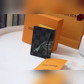 LV Артикул： N64602 Мужской кошелек с карманами Новый кожаный ко