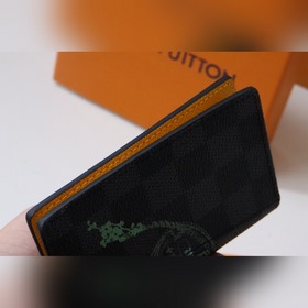 LV Артикул： N64602 Мужской кошелек с карманами Новый кожаный ко