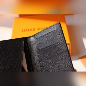 LV Карманный кошелек Артикул： N63144 Крестообразный узор Класси
