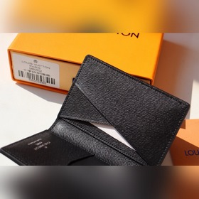 LV Карманный кошелек Артикул： N63144 Крестообразный узор Класси