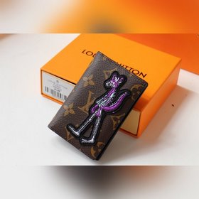 LV Карманный кошелек Артикул： N63144 Вышивка Классический дизай
