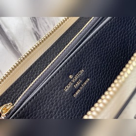 LV Артикул： M81141 (вышивка) Белый кошелек на молнии Изготовлен