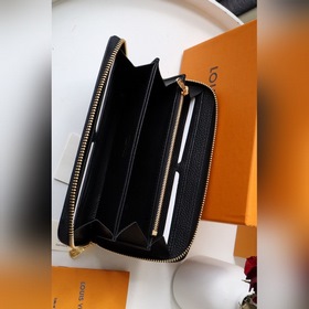 LV Артикул： M81141 Новая модель Кошелек с тисненым логотипом Zip