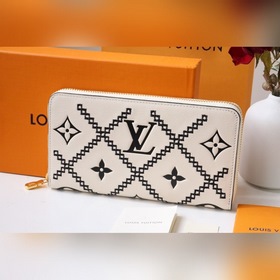LV Артикул： M81141 Новая модель Кожаный кошелек с тисненым логот
