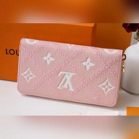 LV Артикул： M81141 Новая модель Кошелек Zippy с тисненым логотип