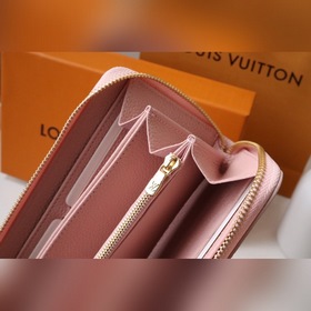 LV Артикул： M81141 Новая модель Кошелек Zippy с тисненым логотип
