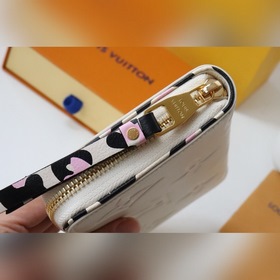 LV Модный новый кошелек на молнии Артикул： M80680 Это одна из м