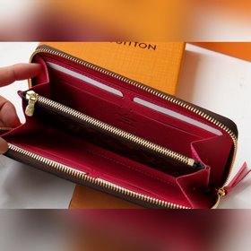 LV Артикул： N60742 Clemence Кошелек-бумажник Компактная и вмести