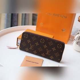 LV Модель： N60742 Clemence Кошелек-клатч Компактный, но вместите