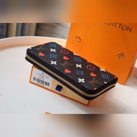 LV Специальная версия кошелька Zippy Артикул： M80305 Длинная Из