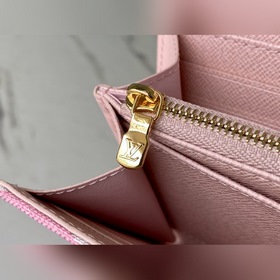 LV Артикул： M81183 Розовый Женский новый джинсовый кошелек Sarah