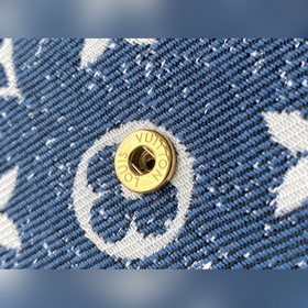 LV Артикул： M81183 Синий Женский новый джинсовый кошелек Sarah 
