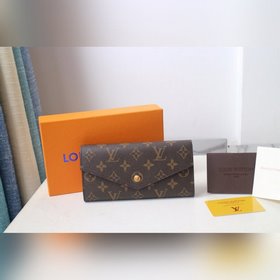 LV SARAH Длинный кошелек с клапаном Модель M60531 Кошелек с заст