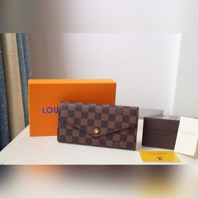 LV SARAH Длинный кошелек с клапаном Модель M60531 Кошелек с заст