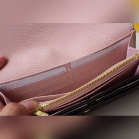 LV SARAH Длинный кошелек с клапаном Модель M60531 Кошелек с заст