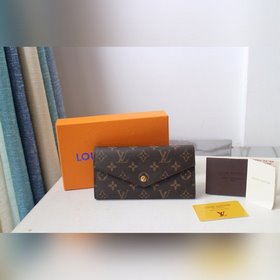LV SARAH Длинный кошелек с клапаном Модель M60531 Кошелек с заст