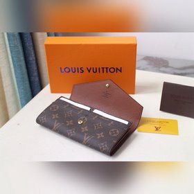 LV SARAH Длинный кошелек с клапаном Модель M60531 Кошелек с заст