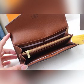 LV SARAH Длинный кошелек с клапаном Модель M60531 Кошелек с заст