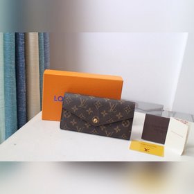 LV SARAH Длинный кошелек с клапаном Модель M60531 Кошелек с заст